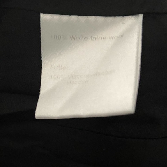 Akris Punto Wool Blazer Dark Charcoal Gray Size 6 - Picture 10 of 12